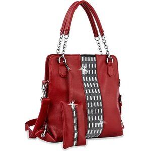 Red Sparkly Handbag